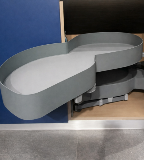 Silveta Swing Tray Dark Grey