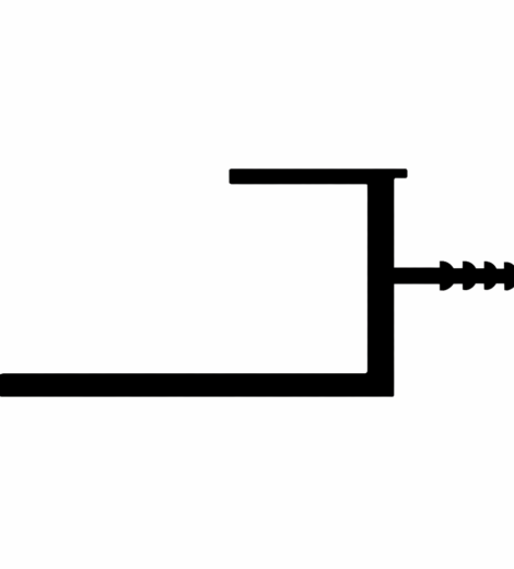 J Handle Profile Square