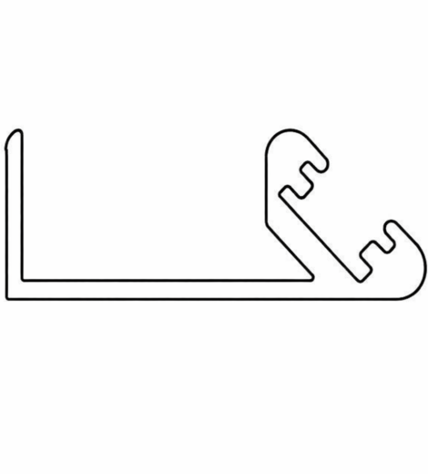 Wooden Shelf Front Profile